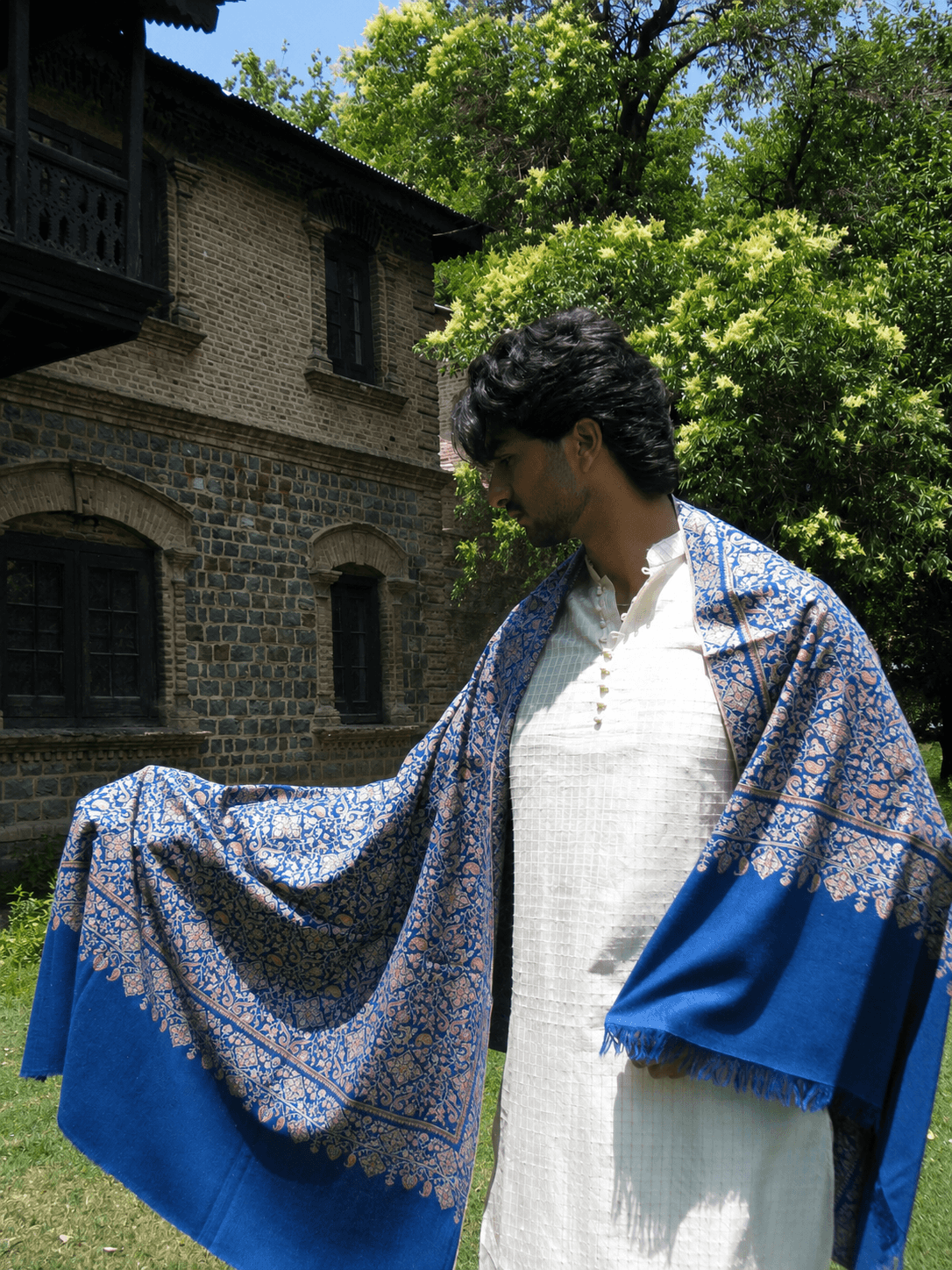 Featured pashmina wrap